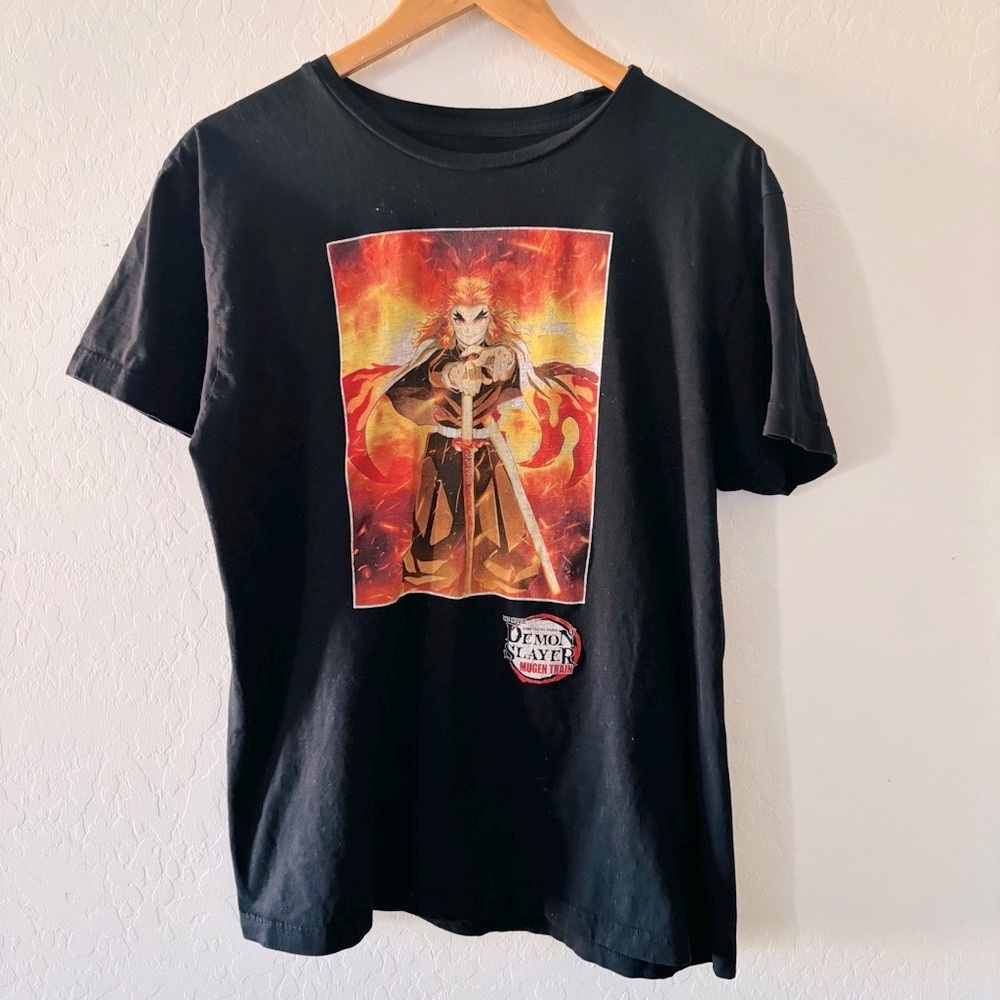 Black‎ Demon Slayer Graphic T-Shirt